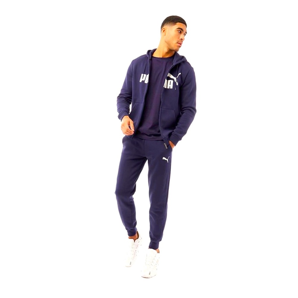 Puma Big Logo Front Zip Hoodie